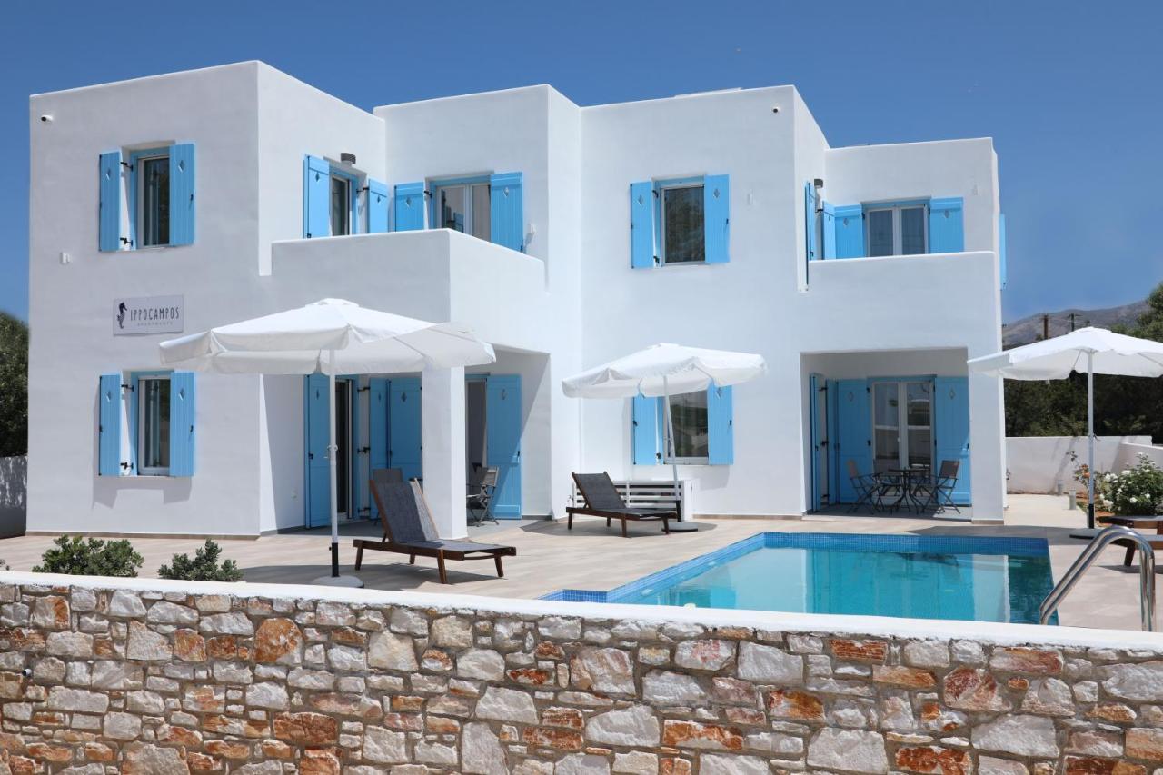 Ippocampos Seaside Serenity - Unwind At Paros Poolside Retreats Alikí 외부 사진