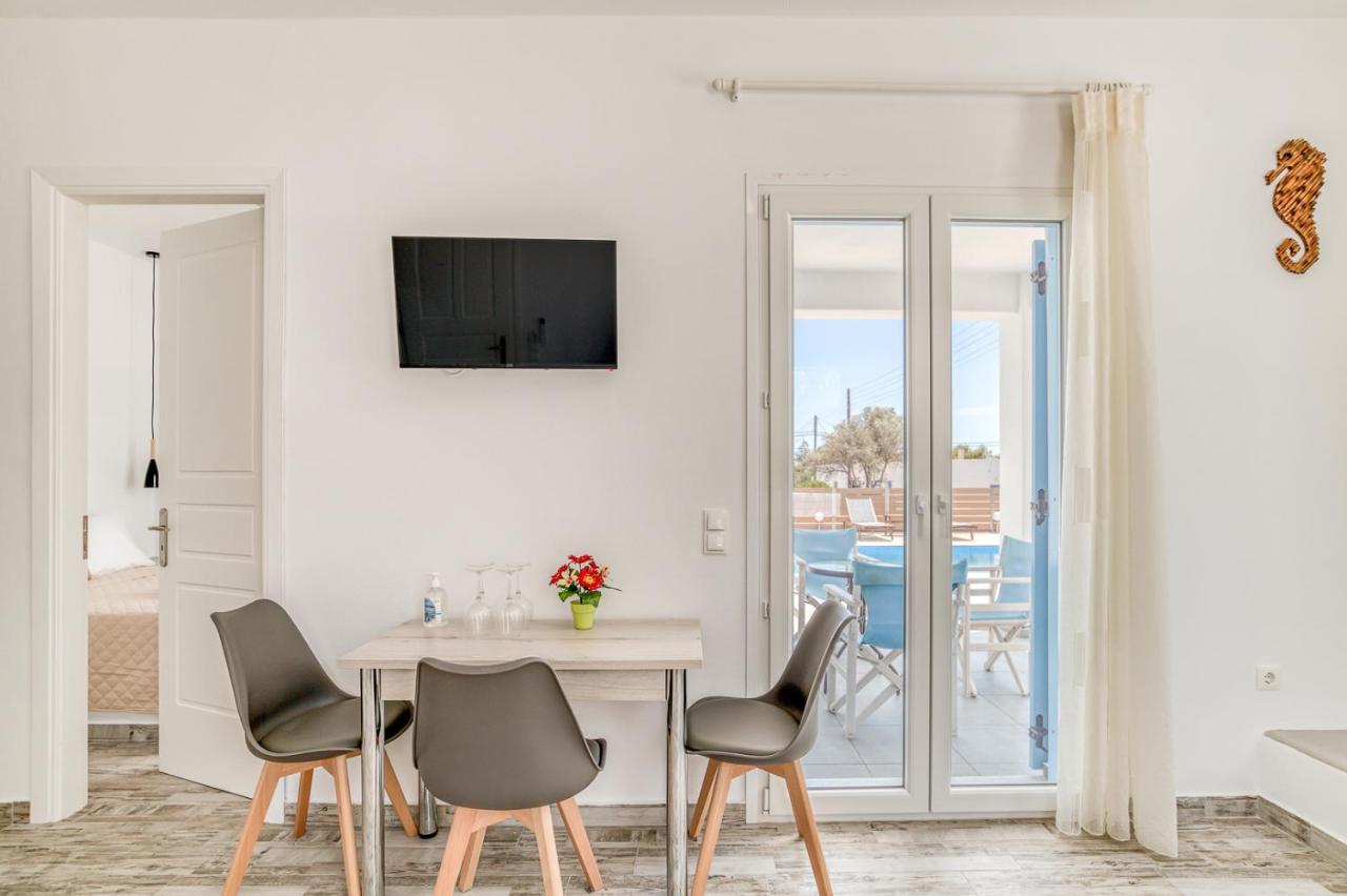 Ippocampos Seaside Serenity - Unwind At Paros Poolside Retreats Alikí 외부 사진