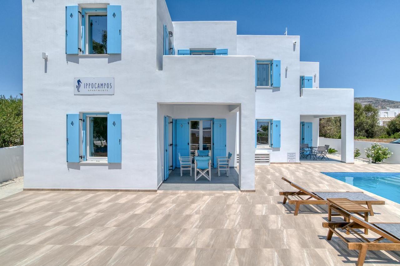 Ippocampos Seaside Serenity - Unwind At Paros Poolside Retreats Alikí 외부 사진